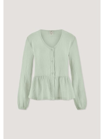 Hessnatur Pyjamabluse in liliengrün