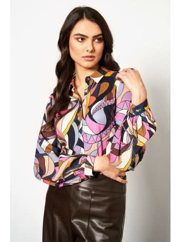 DESOTO Druckbluse für Damen in uni