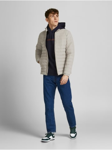 Jack & Jones Leichte Stepp Übergangsjacke Wattierter Blouson JJERECYCLE in Beige