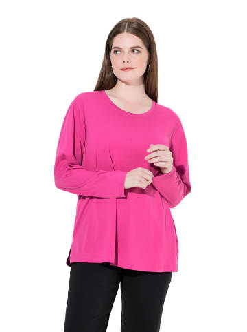 Ulla Popken Shirt in klassisch dunkle beere