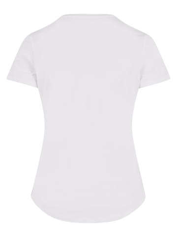 Urban Classics Urban Classics Ladies Sports Tee Ladies Sports Tee in white