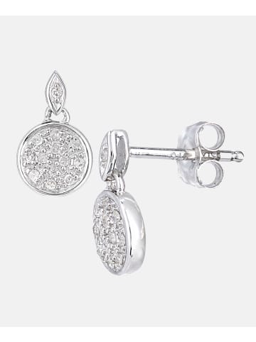 Diamant L'éternel Ohrhänger aus 375 Weißgold mit Diamant