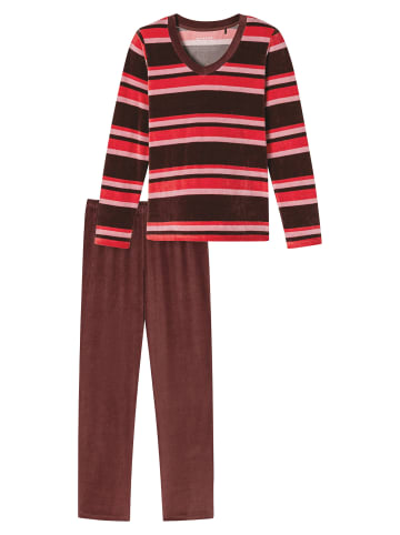 Schiesser Pyjama Comfort Nightwear in burgund
