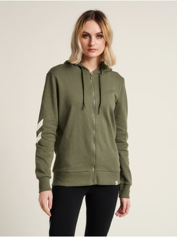 Hummel Reißverschluss Kapuzenpullover Hmllegacy Erwachsene in BEETLE