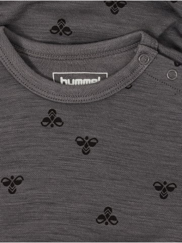Hummel Outdoor Overall "Mini Wool Body Longsleeve" in Grau