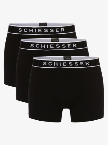 Schiesser Boxershorts in schwarz