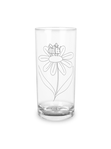 Mr. & Mrs. Panda Blümchentailglas Hummel Blume ohne Spruch in Transparent
