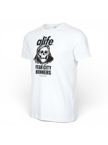 Puma Shirt Alife Logo Skull in Weiß