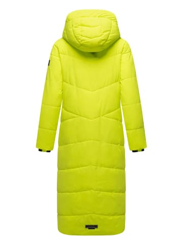 Navahoo Steppmantel Hingucker XIV in Neon Green