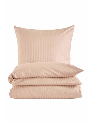 Hessnatur Hessnatur Bettwäsche Set SILKY TOUCH aus TENCEL™ Lyocell und Bio-Baumwolle in cremerosa