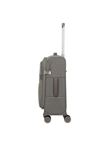 travelite Tamaris x Travelite Voyaage 4 Rollen Kabinentrolley S 55 cm in taupe
