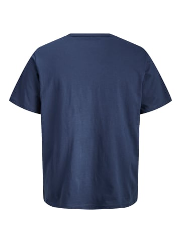 JACK & JONES PLUS T-shirt in Navy Blazer