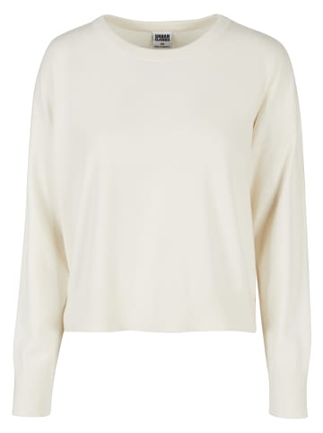 Urban Classics Crew Neck Jumper in whitesand