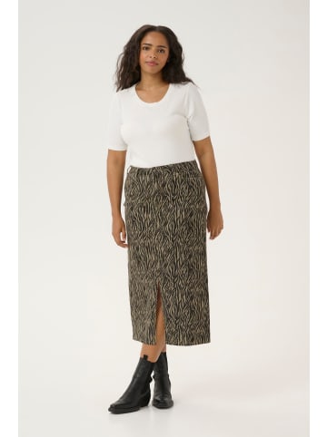 KAFFE curve Rock KCleonoma Regular fit in Feather Gray / Black Animal