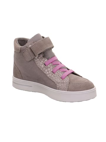 superfit Ankle Boot STELLA in Grau/Rosa