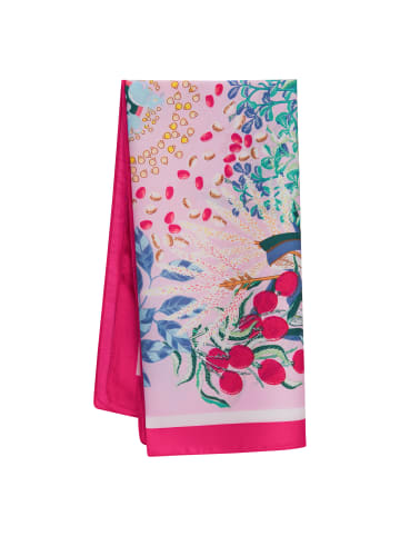 faina Women Feminine Scarf in fuchsia multicolor