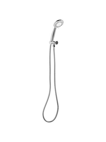 Beliani Wannenarmaturen MACAY in Silber - (W) 9 x (H) 23 x (L) 4 cm