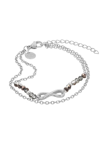 Tom Tailor Armband Edelstahl in schwarz