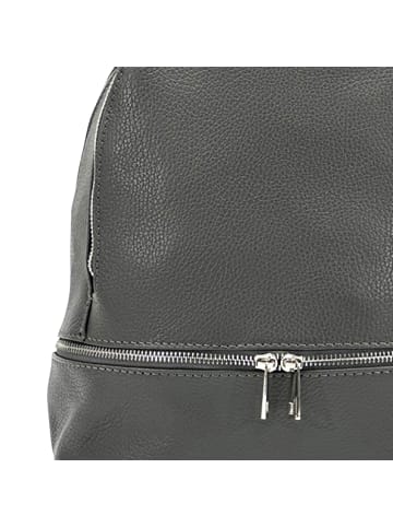 Florence Florence Cityrucksack Leder grau ca. 32cm