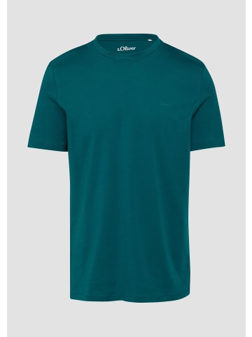 s.Oliver T-Shirt in 6767_petrol