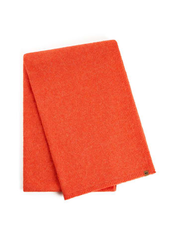 Camel Active Basic Schal aus weichem Materialmix in Orange