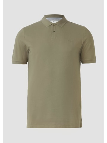 s.Oliver Polo-Shirt in 7880_helles olivgrün