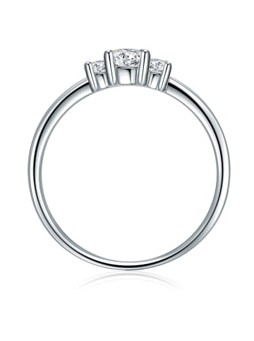 Trilani Ring aus Sterling Silber mit Topas in silber