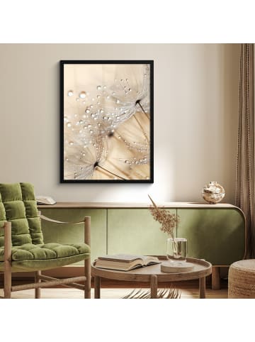 MuchoWow Poster mit Leiste Tropfen