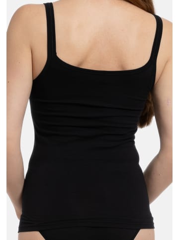SPEIDEL Unterhemd / Top bio.cotton Plus in Schwarz