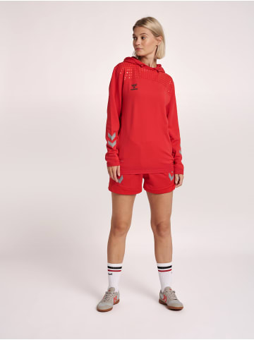 Hummel Verstellbare Taille Kapuzenpullover Hmllead Damen in TRUE RED