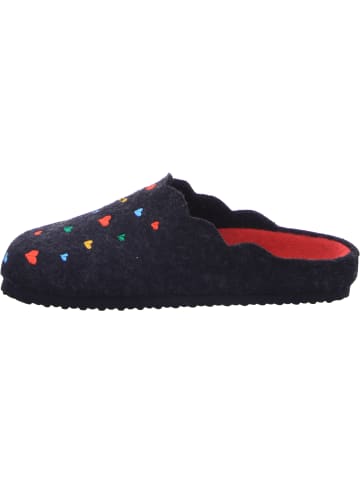 Supremo Pantoffel in schwarz
