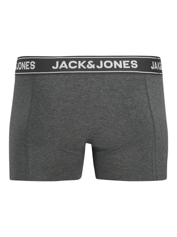 JACK & JONES Junior 3er-Pack Trunks in Dark Grey Melange