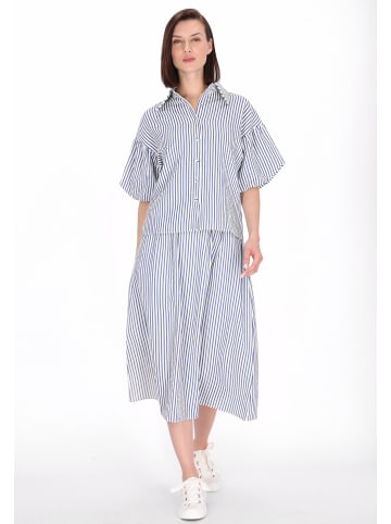 usha BLUE LABEL Women Shirt in offwhite navy