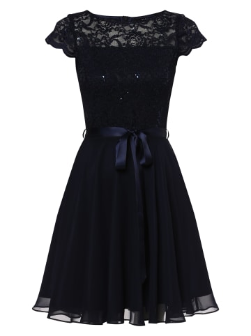 SWING Abendkleid in marine - 0002