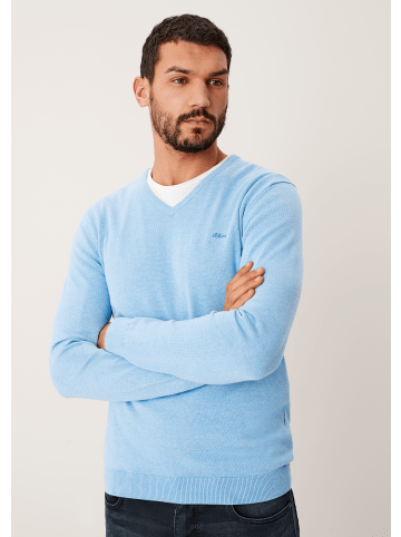 S. Oliver Pullover langarm in Blau