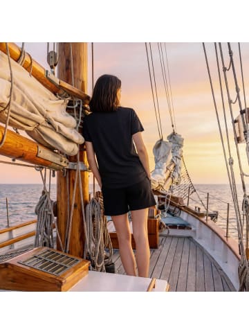 Erwin Müller Single-Jersey T-Shirt Uni in schwarz