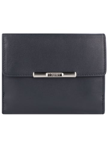 Esquire Helena Geldbörse Leder 12 cm in blau