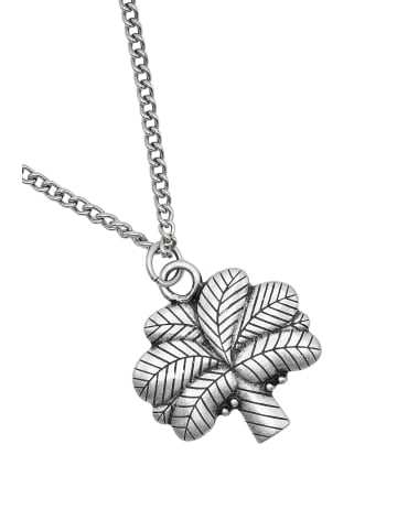 collezione alessandro Lange Kette " Palme " in altsilber