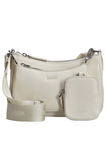 HUGO Women's Bel 2.0 - Umhängetasche 22 cm (black) in open white