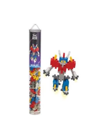 Carletto Spielzeug - Plus-Plus 100 Tube Kreativ Bausteine Mecha Roboter