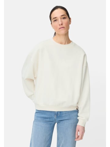 Camel Active Sweatshirt mit Backprint in Milchweiß