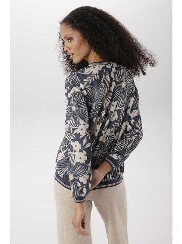 Aniston SELECTED Shirtbluse in petrol-beige-khaki-mintgrün