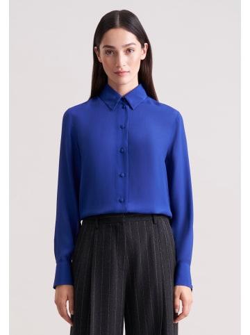 Seidensticker Hemdbluse Regular in Mittelblau
