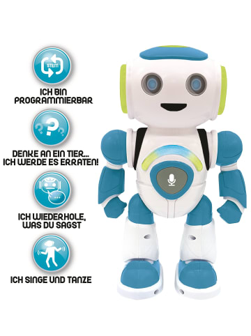 Lexibook POWERMAN® JR. Programmierbarer Roboter mit Tierquiz (DE)