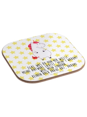 Mr. & Mrs. Panda unterleger Einhorn Wut mit Spruch in Weiß