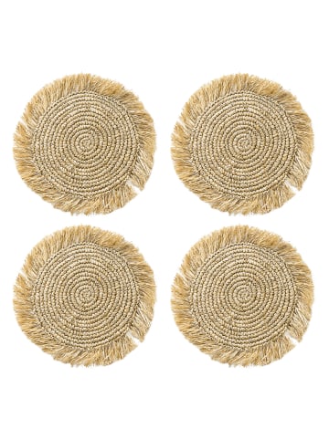 Butlers Platzset RAFFIA 4er-Set in Braun