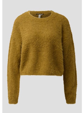 QS Strickpullover in 85W0_senf