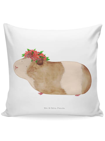 Mr. & Mrs. Panda Kopfkissen Meerschweinchen Weisheit ohne Spruch in Weiß