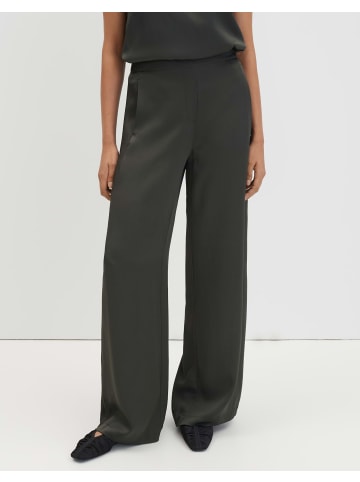 someday. Satinhose mit Gummibund in Midnight Olive
