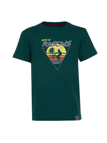 Band of Rascals T-Shirt " Sunset " in racing-green